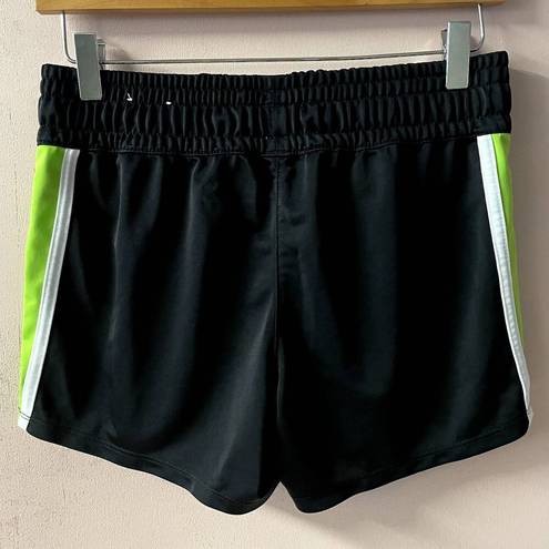 Xersion  Black & Green Stripe Athletic Shorts