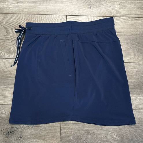 Talbots  17” High Rise Navy Blue Golf Skirt Size XS