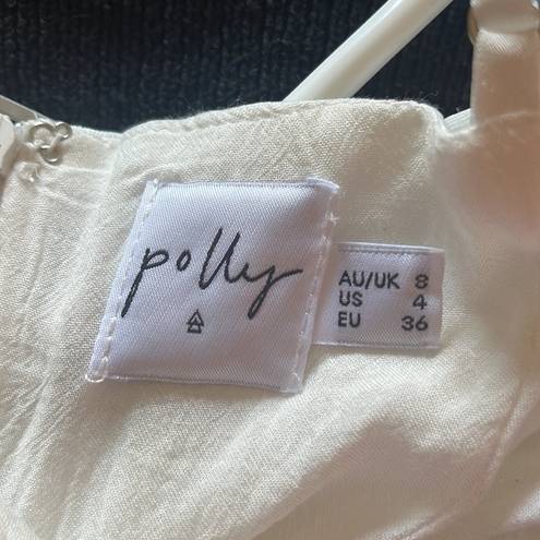 Princess Polly  Molina Mini Dress White Size 4