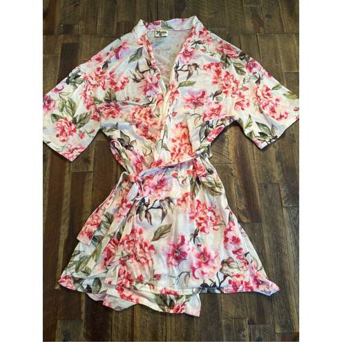 Show Me Your Mumu  floral sleepwear robe cotton one size