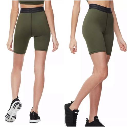 Good American nwt //  icon high waisted bike shorts