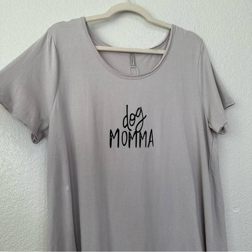 Krass&co NWT Embellished by creative -op “Dog Momma” Short Sleeves Tee