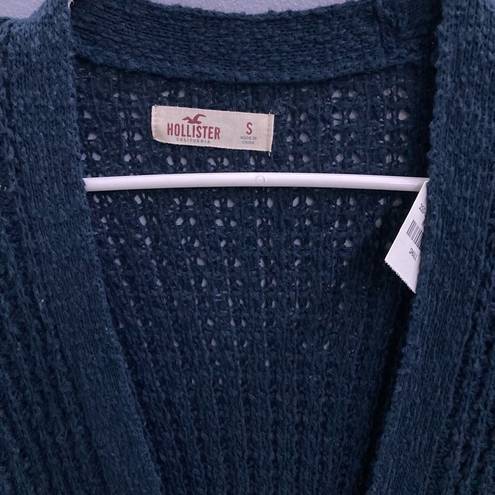 Hollister Navy Button Down Cardigan