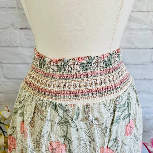 Boutique Floral Hi-Low Skirt