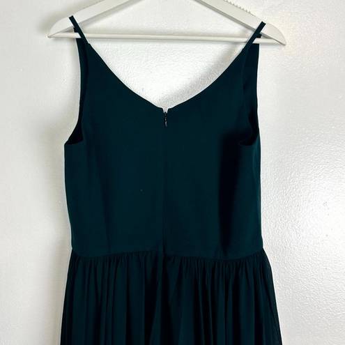 Dress the Population Alicia Mixed Media Midi Dress in Pine Size Large - $95  - From Dina