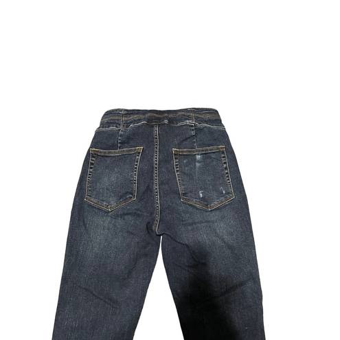 We The Free Free‎ People Crvy Jeans 27  High-Rise Lace-Up