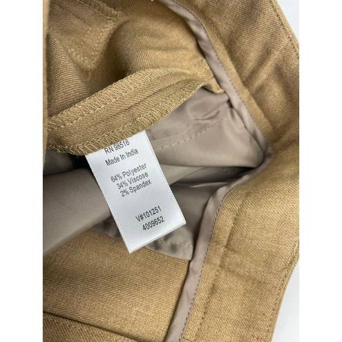 Coldwater Creek  Natural Fit Beige Pants NWT P14 Petite 14 NEW Bootcut Leg