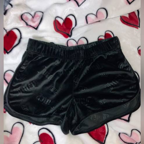 Juicy Couture Velour Shorts Small