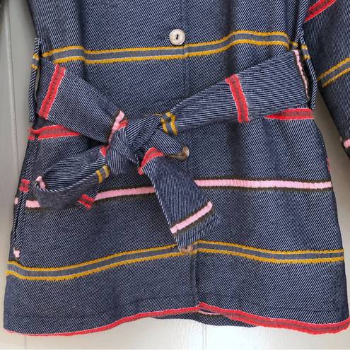 Anthropologie + Dolan Left Coast Picadilly Striped Coat Small Women’s Anthro