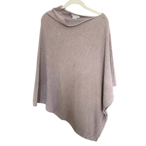 Barefoot Dreams  Cozychic Ultra Lite Poncho OS, Asymmetrical Beige Beach Rock