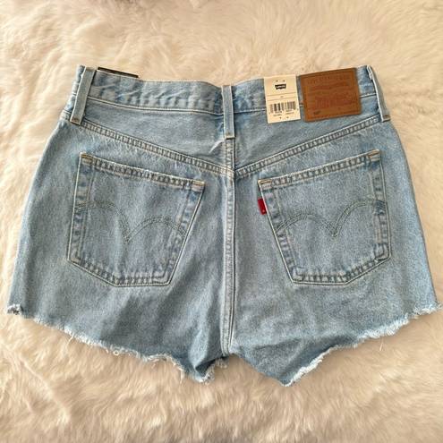 Levi’s ® 501 Original Cutoff High Waisted Denim Short Vintage Denim Light