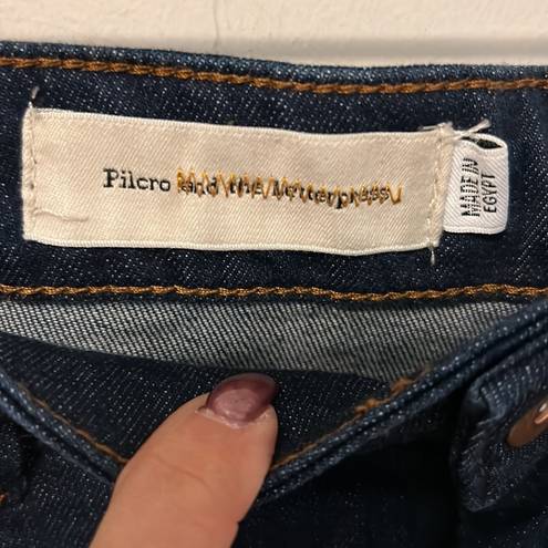 Pilcro and the Letterpress Anthropologie  Cropped Jeans