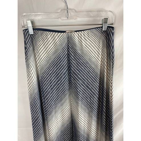 Max Studio  Chevron Stripe Maxi Skirt Size Medium