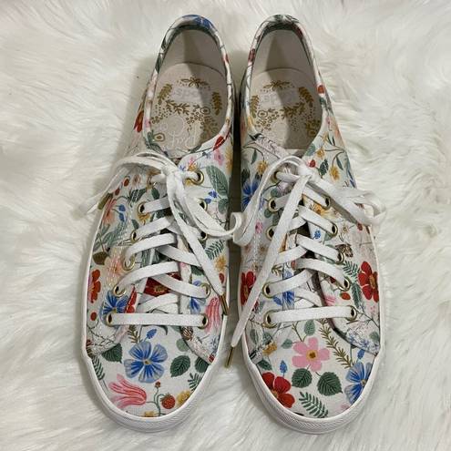 Keds  x Rifle Paper Co. Kickstart Strawberry Fields Sneakers