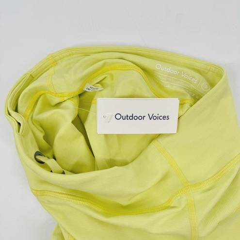 Outdoor Voices  Move Free 6" Bike Short Neon S NWT