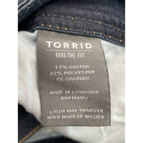 Torrid  26R Super Stretch Jeans Luxe Slim Boot 26 Plus 11661089