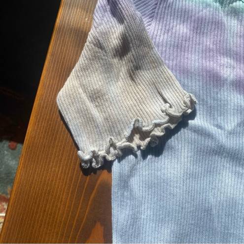 n:philanthropy  Suri Pastel 100% Cotton Tie Dye Short Sleeve Bodysuit