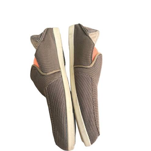 Olukai  Waialua Mesh Slip On Mustang/Melon Womens Size: 10