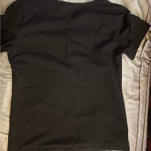 MANGOPOP Black tee size XL