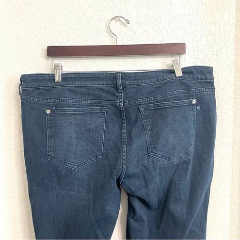 Pilcro  Women’s Jeans Denim Blue Flare Flared Stretch Cotton Blend Size 16
