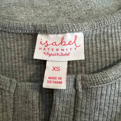 Isabel Maternity XS Gray Dress