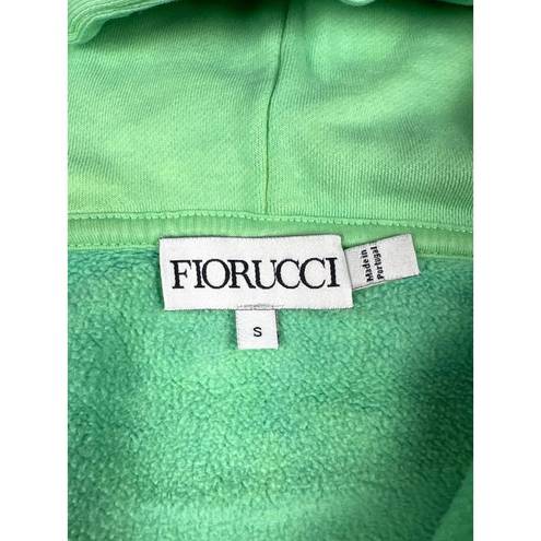 Fiorucci  Ombre Sunglasses Angels Hoodie in Green & Yellow