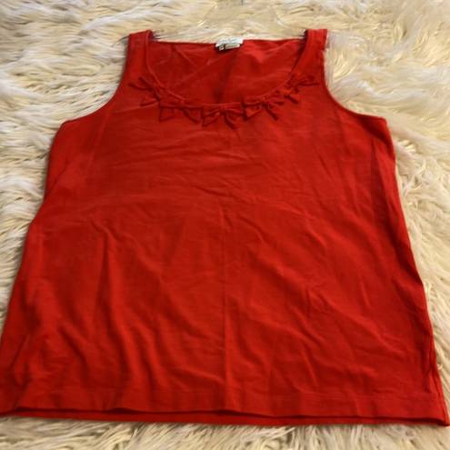 Kate Spade  Shirt size XL length 24” bust 38” color red BNWOT