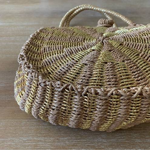 Bujibaja Straw Circle Bag