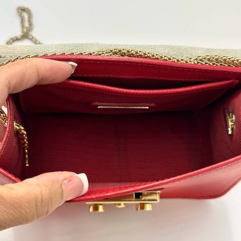 Furla  METROPOLIS
Crossbody Mini Red/ Snake design