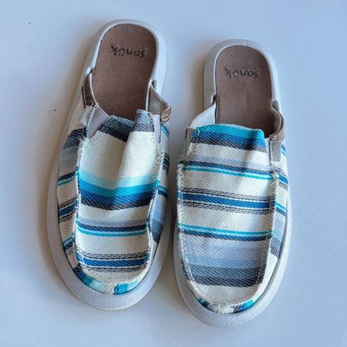 Sanuk NEW  You Got My Back Blanket Earth Saddle Blanket Mules Shoes Women…‎