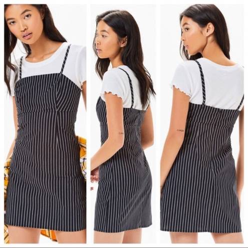 Kendall + Kylie  Pinstripe Mini Dress