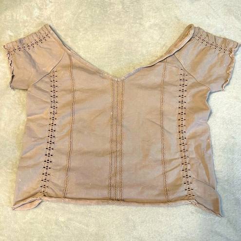 Free People Movement NWOT FP Movement by Free People pink crop top size M/L