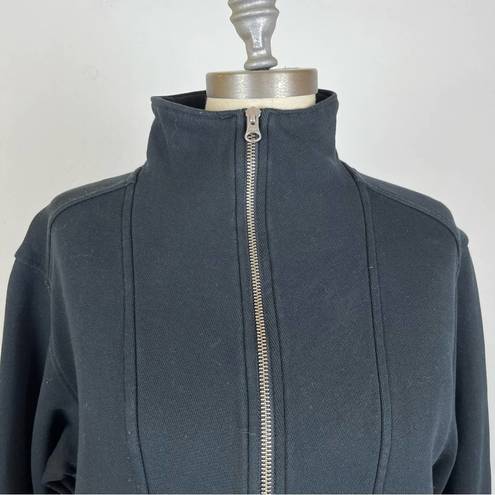 Everlane  The Track Half Zip in Black