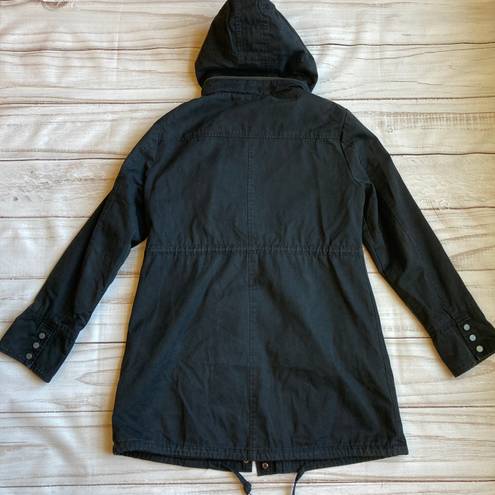 Nixon Black Intelligence Military Utility Jacket Size M