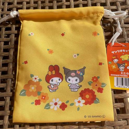 Sanrio  Yellow Small Drawstring Bag