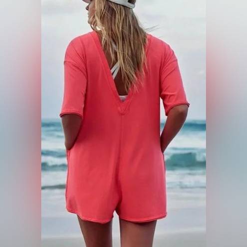 Free People Hot Shot Tee Romper