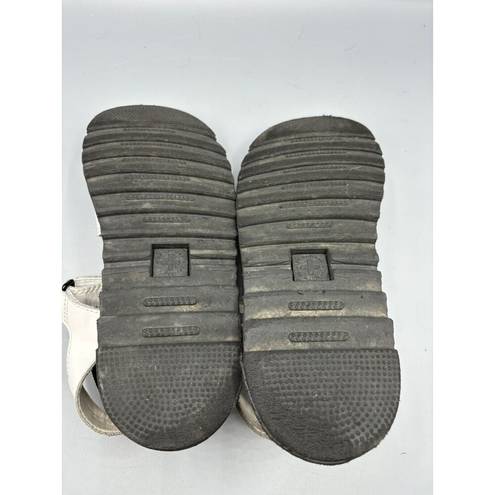 Dr. Martens  Vossie Y Women’s Sandals Sz 6 White Strappy Leather Comfort Summer