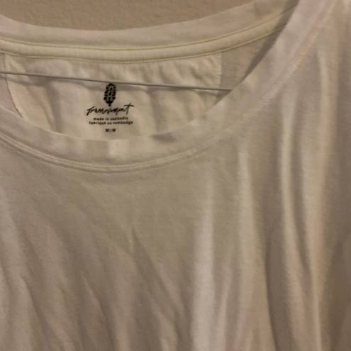 Free People Movement FP Movement white loungewear loose fitting shirt '