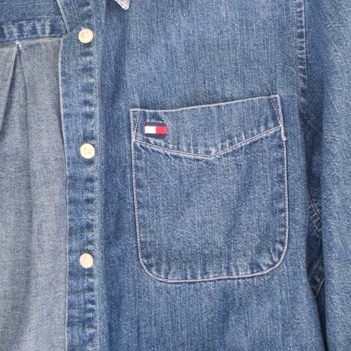 Tommy Hilfiger Vintage  Denim Button Shirt