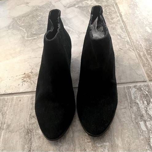 Joie  Barlow Suede Ankle Boots in Black Size EU37, Retail $325