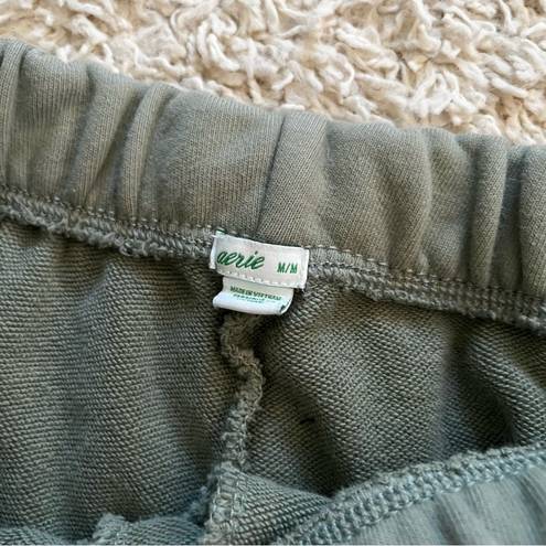 Aerie  army green sweatpants size medium