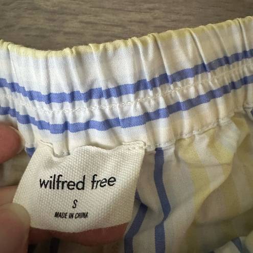 Aritzia  Wilfred Free Striped Breeze Boxer Shorts