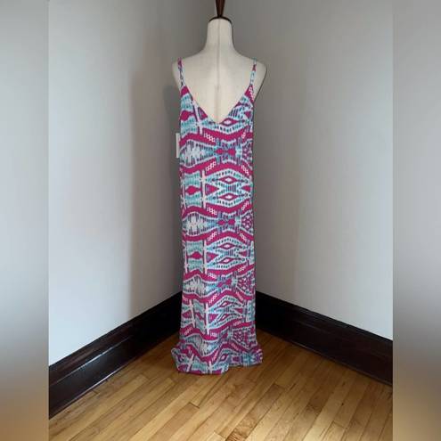 Aura Pretty New  Red Dress Boutique Slip Maxi Dress!