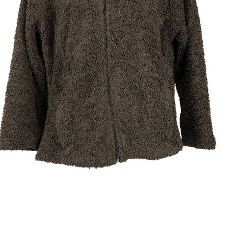 Black Diamond  Women's Brown Fleece Full Zip Jacket Size L