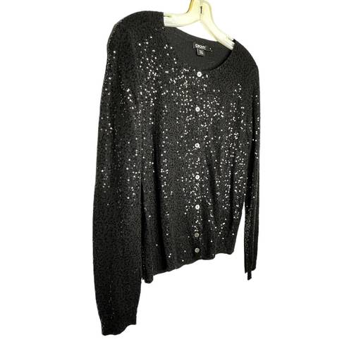 DKNY  Donna Karan New York Silk Cashmere Cardigan Sweater