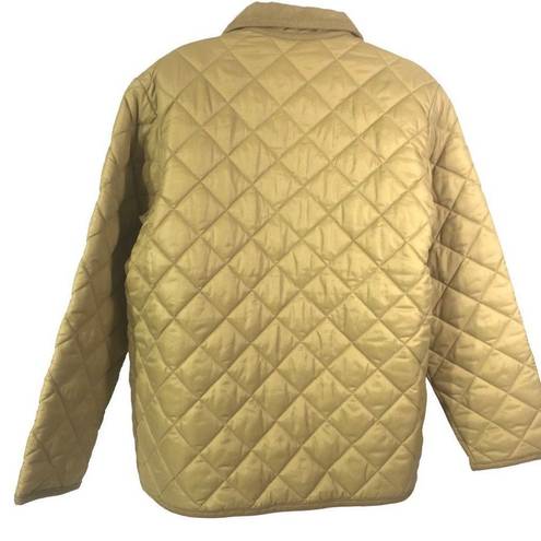 United Colors Of Benetton Vintage  Women's Quilted Long sleeves Puffer Jacket Siz