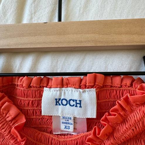 Koch Orange  Erica Skirt