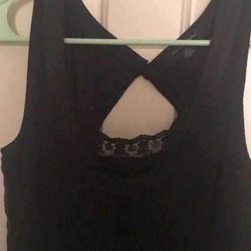 American Eagle  Little Black dress open back S