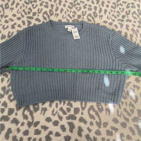 Full Tilt NWT  blue cropped sweater size small