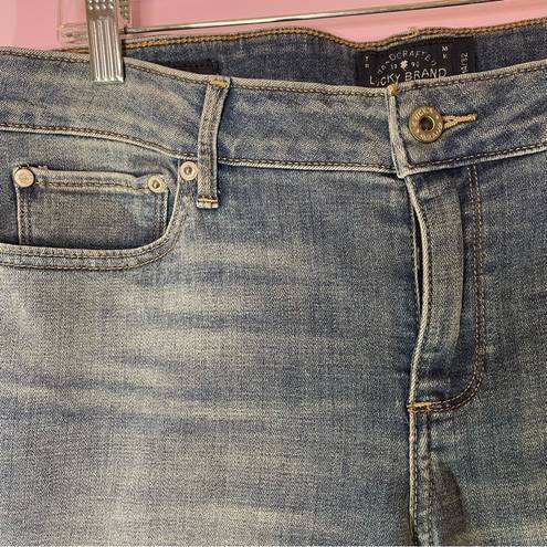 Lucky Brand  Lolita Capri Medium Wash Crop Jean Denim Pants Size 32